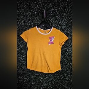 Old Navy Yellow Short Sleeve Tee